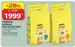 Auchan FRISKIES Száraz macskaeledel ajánlat