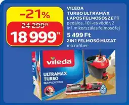 Auchan VILEDA TURBO ULTRAMAX LAPOS FELMOSÓSZETT ajánlat