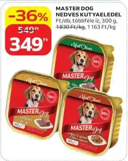 Auchan MASTER DOG NEDVES KUTYAELEDEL ajánlat