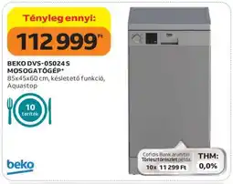 Auchan BEKO DVS-05024 S MOSOGATÓGÉP ajánlat