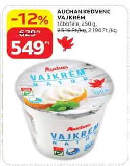Auchan AUCHAN KEDVENC VAJKRÉM ajánlat
