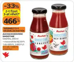 Auchan AUCHAN KEDVENC SMOOTHIE ajánlat
