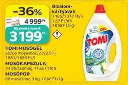 Auchan TOMI Mosógél ajánlat