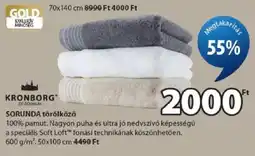 JYSK Kronborg törölköző ajánlat