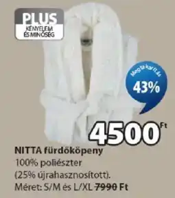 JYSK Nitta fürdőköpeny ajánlat