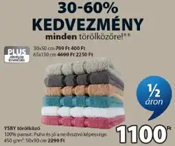 JYSK Ysby törölköző ajánlat