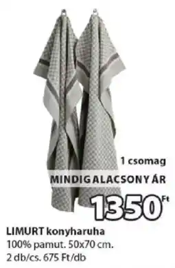 JYSK Limurt konyharuha ajánlat