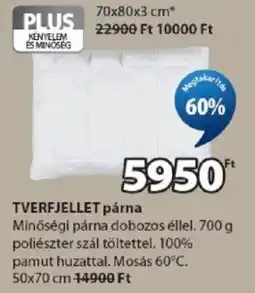 JYSK Tverfjellet párna ajánlat