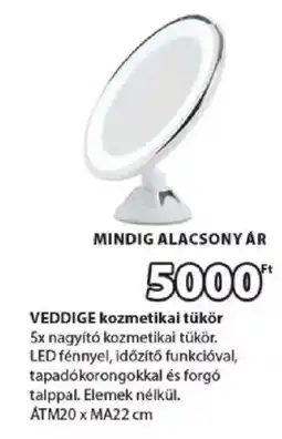 JYSK Veddige kozmetikai tükör ajánlat