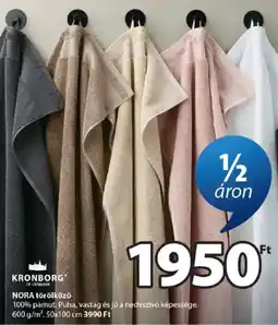JYSK Kronborg nora törölköző ajánlat