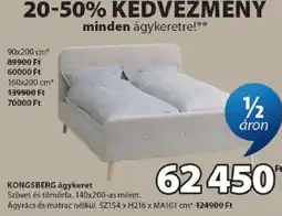 JYSK Kongsberg ágykeret ajánlat