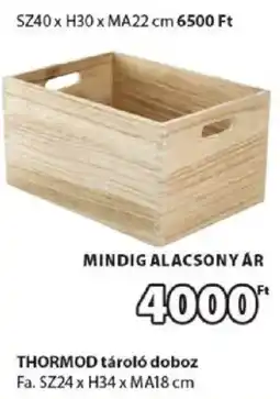 JYSK Thormod tároló doboz ajánlat
