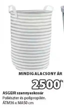 JYSK Asgeir szennyeskosár ajánlat