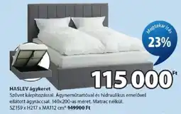 JYSK Haslev ágykeret ajánlat