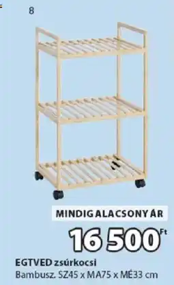 JYSK Egtved zsúrkocsi ajánlat