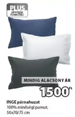 JYSK Inge párnahuzat ajánlat