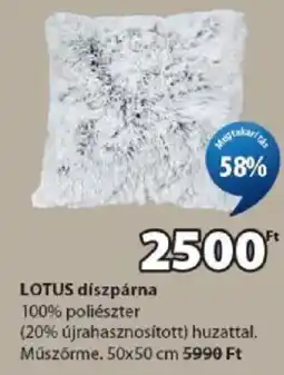 JYSK Lotus díszpárna ajánlat