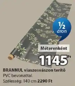 JYSK Brannul viaszosvászon terítő ajánlat