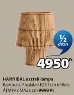 JYSK Hannibal asztali lámpa ajánlat