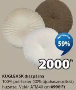 JYSK Kugleask diszpárna ajánlat