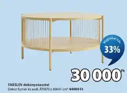 JYSK Sneslev dohányzóasztal ajánlat