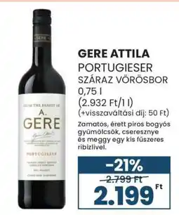 Spar Gere Attila Portugieser ajánlat
