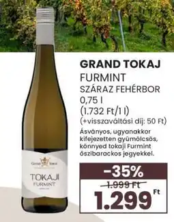 Spar GRAND TOKAJ FURMINT ajánlat