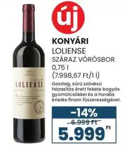 Spar Konyári Loliense ajánlat
