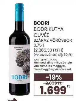 Spar Bodri Bodrikutya cuvée ajánlat