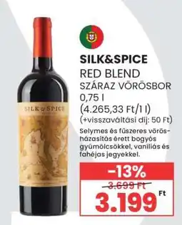 Spar SILK&SPICE ajánlat
