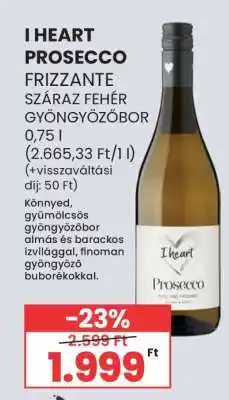 Spar I HEART PROSECCO ajánlat