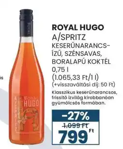 Spar Royal Hugo A/Spritz ajánlat