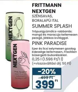 Spar FRITTMANN NEXTGEN ajánlat