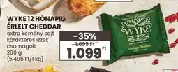 Spar WYKE 12 HÓNAPIG ÉRLELT CHEDDAR ajánlat
