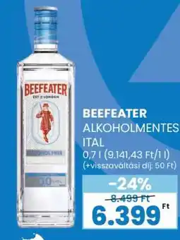 Spar BEEFEATER ALKOHOLMENTES ITAL ajánlat