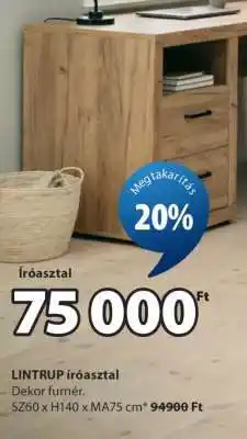JYSK Íróasztal ajánlat
