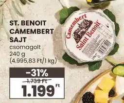 Spar ST. BENOIT CAMEMBERT SAJT ajánlat