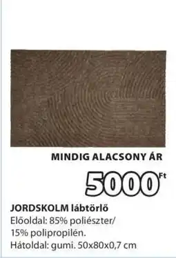 JYSK JORDSKOLM lábtörlő ajánlat