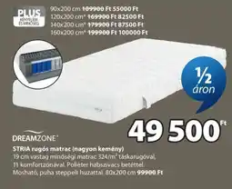 JYSK DREAMZONE STRIA rugós matrac (nagyon kemény) ajánlat