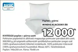 JYSK KVITEGGA paplan + párna szett ajánlat