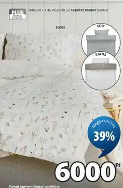 JYSK Pamut ágyneműhuzat-garnitúra ajánlat