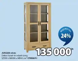 JYSK Jungen vitrin ajánlat