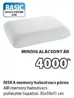 JYSK Riska memory habszivacs párna ajánlat