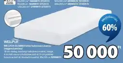 JYSK Wellpur glomma fehér habszivacs matrac ajánlat