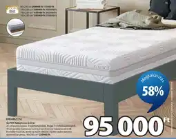 JYSK Dreamzone glitra habszivacs matrac ajánlat