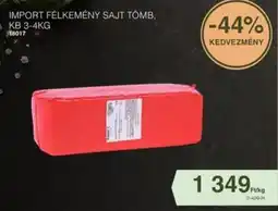 Chef Market Import félkemény sajt tömb ajánlat