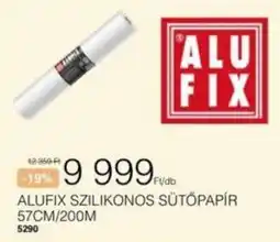 Chef Market Alufix szilikos sütőpapír ajánlat