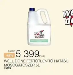 Chef Market Well done fertőtlenítő hatású mosogatószer ajánlat