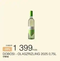 Chef Market dobosi olaszrizling ajánlat