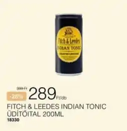 Chef Market Fitch & Leedes indian tonic ajánlat